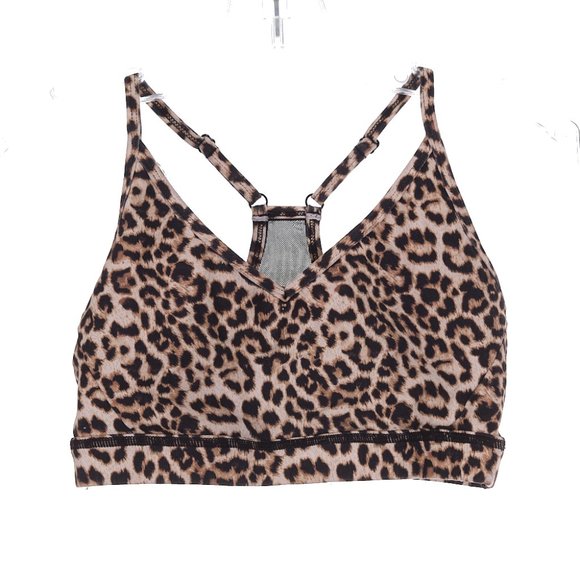 ZYIA Other - ZYIA Active Brilliant Mesh Leopard Cheetah Print Sports Bra XS